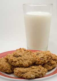 Honey Oatmeal Cookies